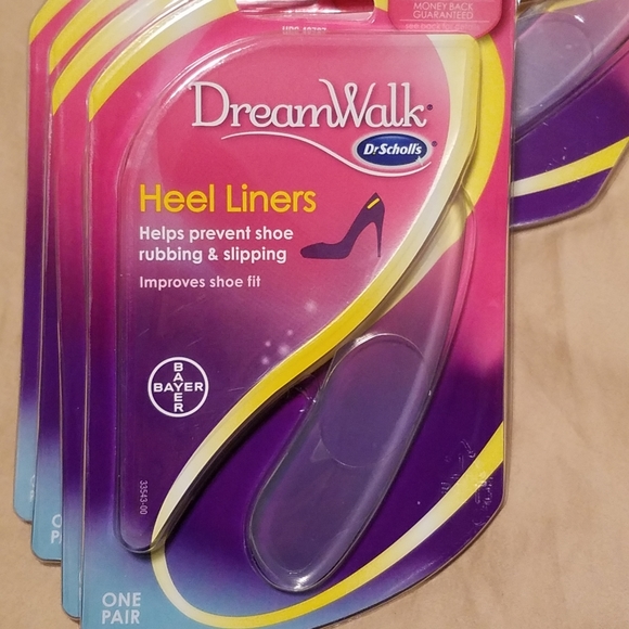 NWT! TWO (2) Sets/Pairs of Dr. Scholl's DreamWalk Gel Heel Liners! - Picture 8 of 14
